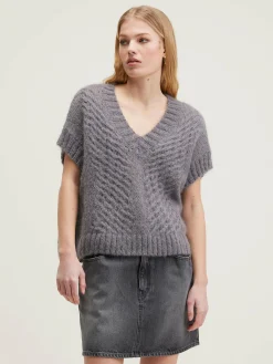 Bellerose Abevy Mouwloze Trui Orage Clearance