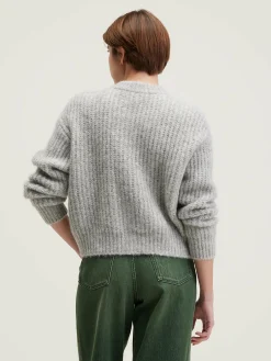 Bellerose Adyka V-hals Cardigan Light grey