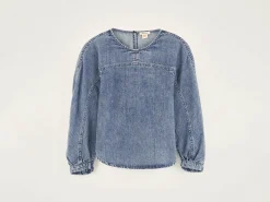 Bellerose Agar Denim Blouse Light blue stone Discount