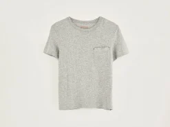 Bellerose Aldo Korte Mouwen T-shirt Heather grey Sale
