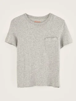 Bellerose Aldo Korte Mouwen T-shirt Heather grey Sale