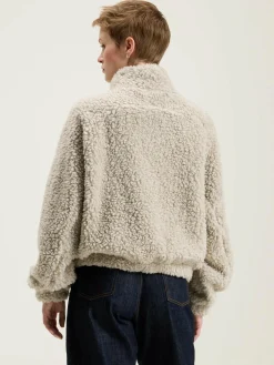 Bellerose Alixe Teddy Sweatshirt Heather grey Outlet