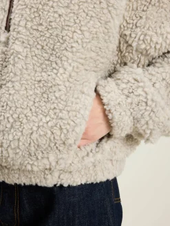 Bellerose Alixe Teddy Sweatshirt Heather grey Outlet