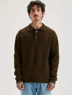 Bellerose Allos Polo-style Trui Olive Best