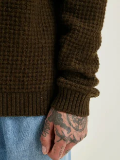 Bellerose Allos Polo-style Trui Olive Best