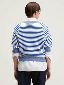 Bellerose Anglet Ronde-hals Trui Gitane / Vintage white