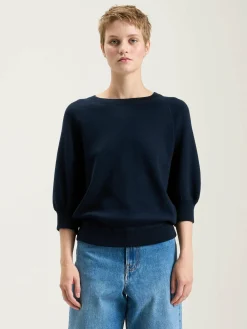 Bellerose Anglet Ronde-hals Trui Navy Outlet