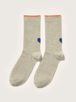 Bellerose Beart Sokken Heather grey Discount