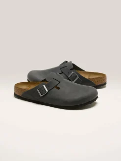 Birkenstock Boston Geolied Leder Voor Mannen