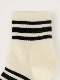 Bellerose Bitia Enkel Sokken Natural / Navy Clearance