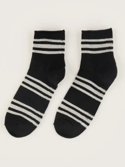 Bellerose Bitia Enkel Sokken Black / Natural Outlet