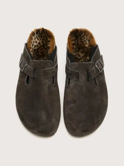 Bosabo Moka Luipaard Klompen Outlet