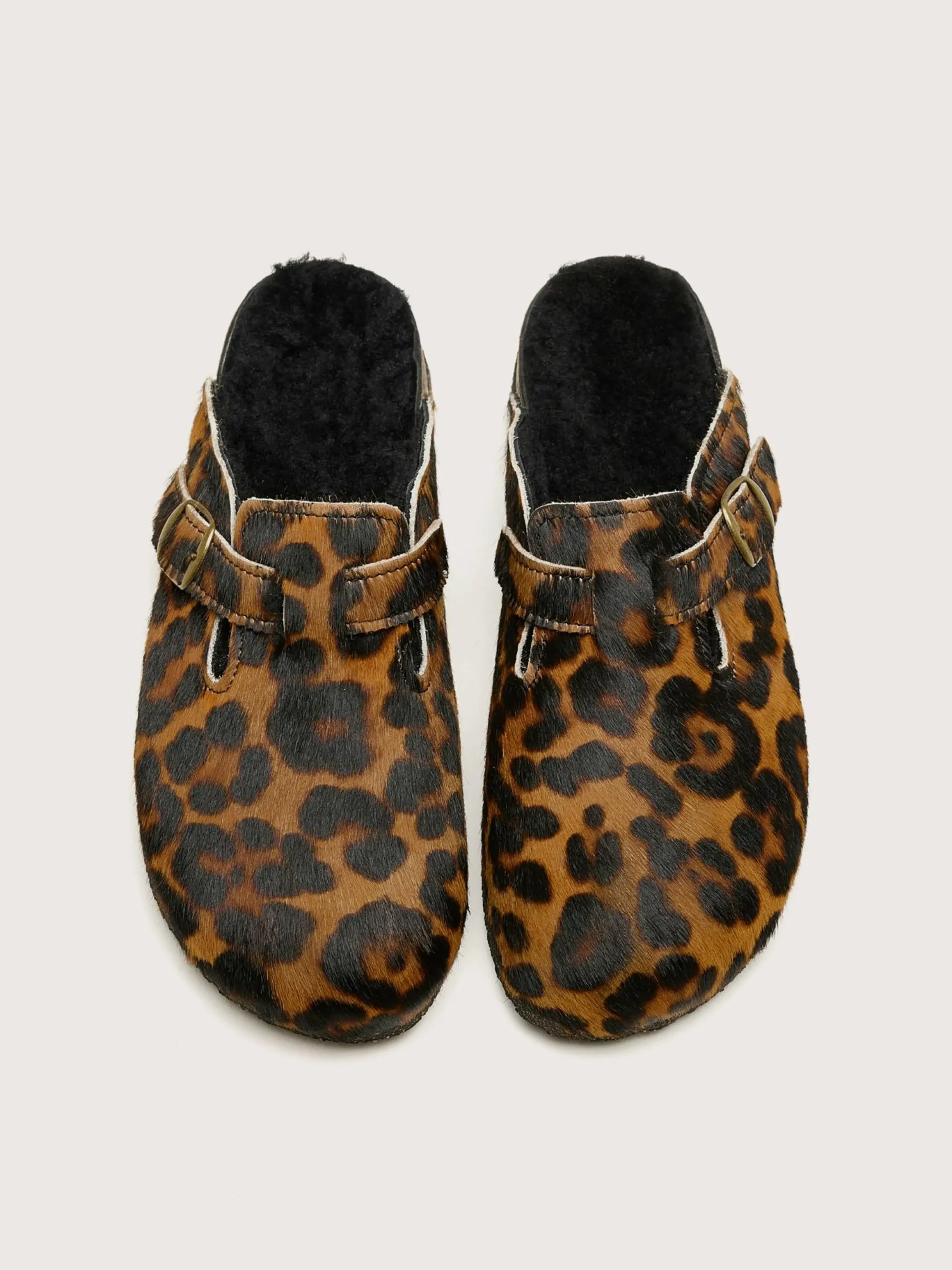 Bosabo Zwarte Luipaard Klompen Clearance