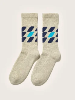 Bellerose Buiky Sokken Heather grey / Myosotis Clearance