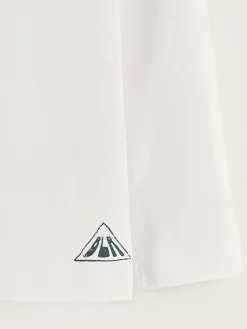 Bellerose Camo Lange Mouwen T-shirt White Discount