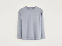 Bellerose Camo Lange Mouwen T-shirt Drizzle Sale