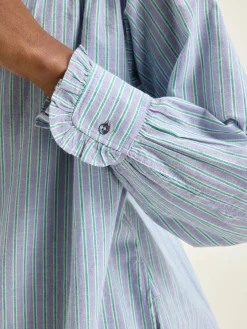 Bellerose Claudia Gestreepte Blouse Bonbon / Mojito New