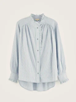 Bellerose Claudia Gestreepte Blouse Bonbon / Mojito New
