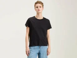 Bellerose Covi Korte Mouwen T-shirt Off black New