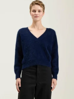 Bellerose Datair Angora-mix Vest Navy Outlet