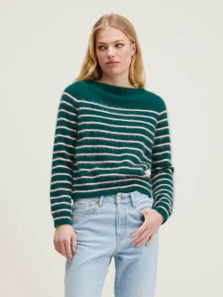 Bellerose Dato Angora-mix Trui Gardenia / Pot pourri Outlet