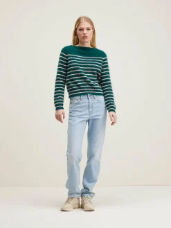 Bellerose Dato Angora-mix Trui Gardenia / Pot pourri Outlet