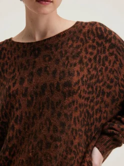 Bellerose Datus Angora-mix Trui Coffee Hot