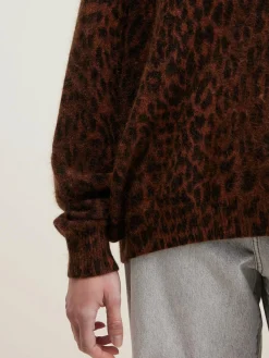 Bellerose Datus Angora-mix Trui Coffee Hot