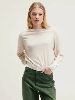 Bellerose Delen Klassieke Trui Ivory