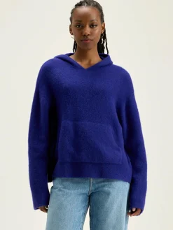 Bellerose Dera Gebreide Hoodie Iris bloom Best