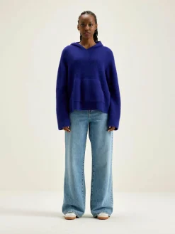 Bellerose Dera Gebreide Hoodie Iris bloom Best