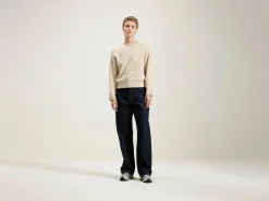 Bellerose Deros Ronde Hals Trui Cream New