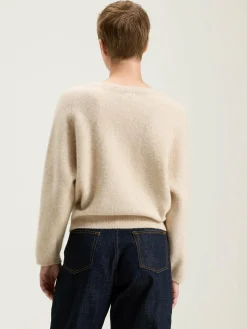 Bellerose Deros Ronde Hals Trui Cream New