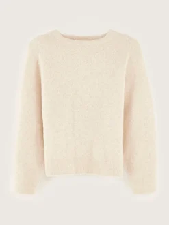 Bellerose Deros Ronde Hals Trui Cream New