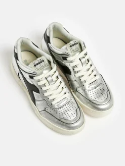 Diadora B.560 Silver Used Voor Vrouwen Online