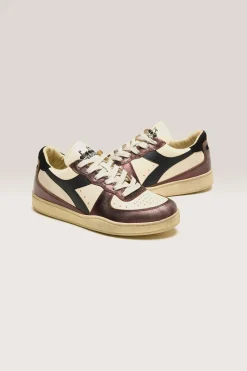 Diadora Mi Basket Low Metallic Dirty Voor Vrouwen Hot
