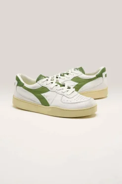 Diadora Mi Basket Low Used Voor Mannen New