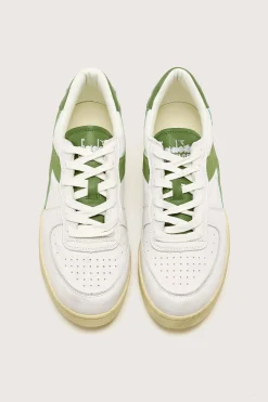 Diadora Mi Basket Low Used Voor Mannen New