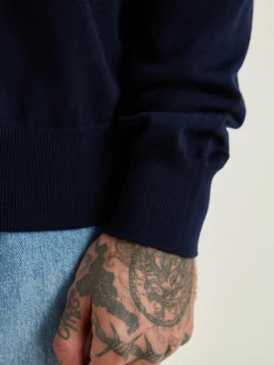 Bellerose Dilliv Ronde Hals Trui Navy