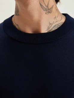 Bellerose Dilliv Ronde Hals Trui Navy