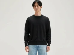 Bellerose Dilliv Ronde Hals Trui Off black Outlet