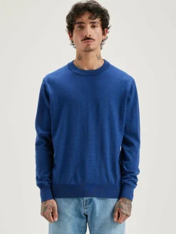 Bellerose Dilliv Ronde Hals Trui Blue mix Sale