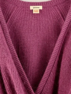 Bellerose Dioph V-hals Wikkelcardigan Lychee Outlet