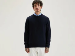 Bellerose Donoon Ronde Hals Trui Navy Outlet