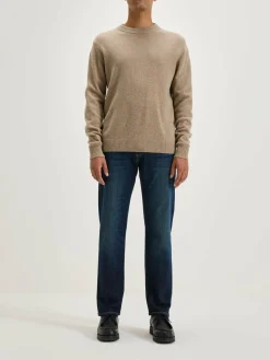 Bellerose Donoon Ronde Hals Trui Oatmeal Clearance