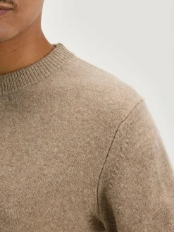 Bellerose Donoon Ronde Hals Trui Oatmeal Clearance