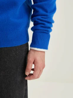 Bellerose Donoon Ronde Hals Trui Royal blue