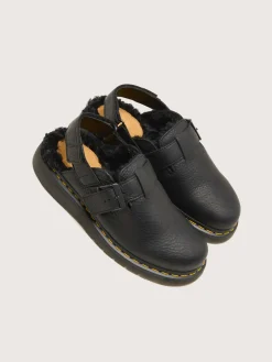 Dr martens DR. MARTENS Jorge II Muiltjes Met Imitatiebont Voering Voor Vrouwen Discount