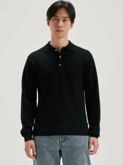 Bellerose Dynol Polo-style Trui Black blue