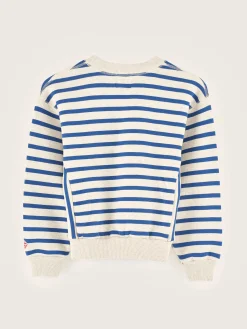 Bellerose Fadoly Ronde Hals Sweatshirt Ice / Worker Hot